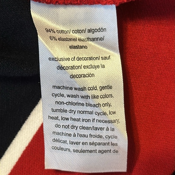 Tommy Hilfiger Women's Rugby Collared Dress Red and Black Size Large - Picture 8 of 11